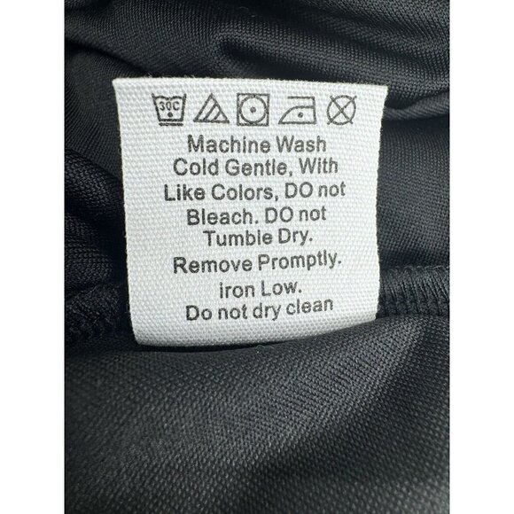 Princess Polly Women's Caprani Black Mini Dress Size 12 NWT - Picture 11 of 11